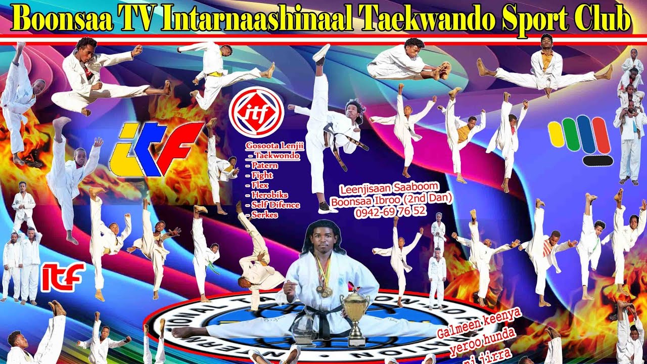 New Bonsa Action Two Taekwon-Do Ethiopia Martial Art 2023