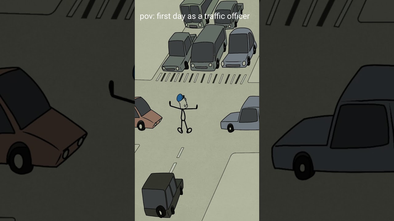 my first day as a traffic officer 🤣🤣 (4k memes)