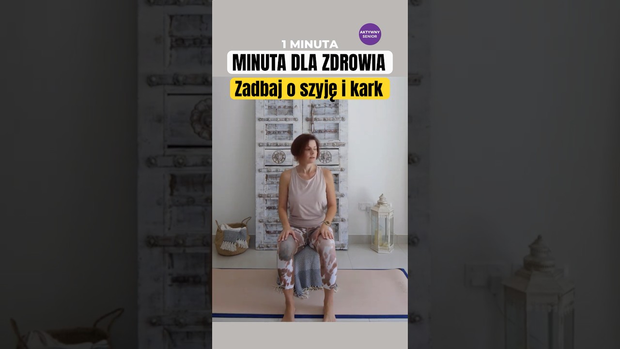 1 Minuta dla Zdrowia |  Rrozluznij kark i szyję