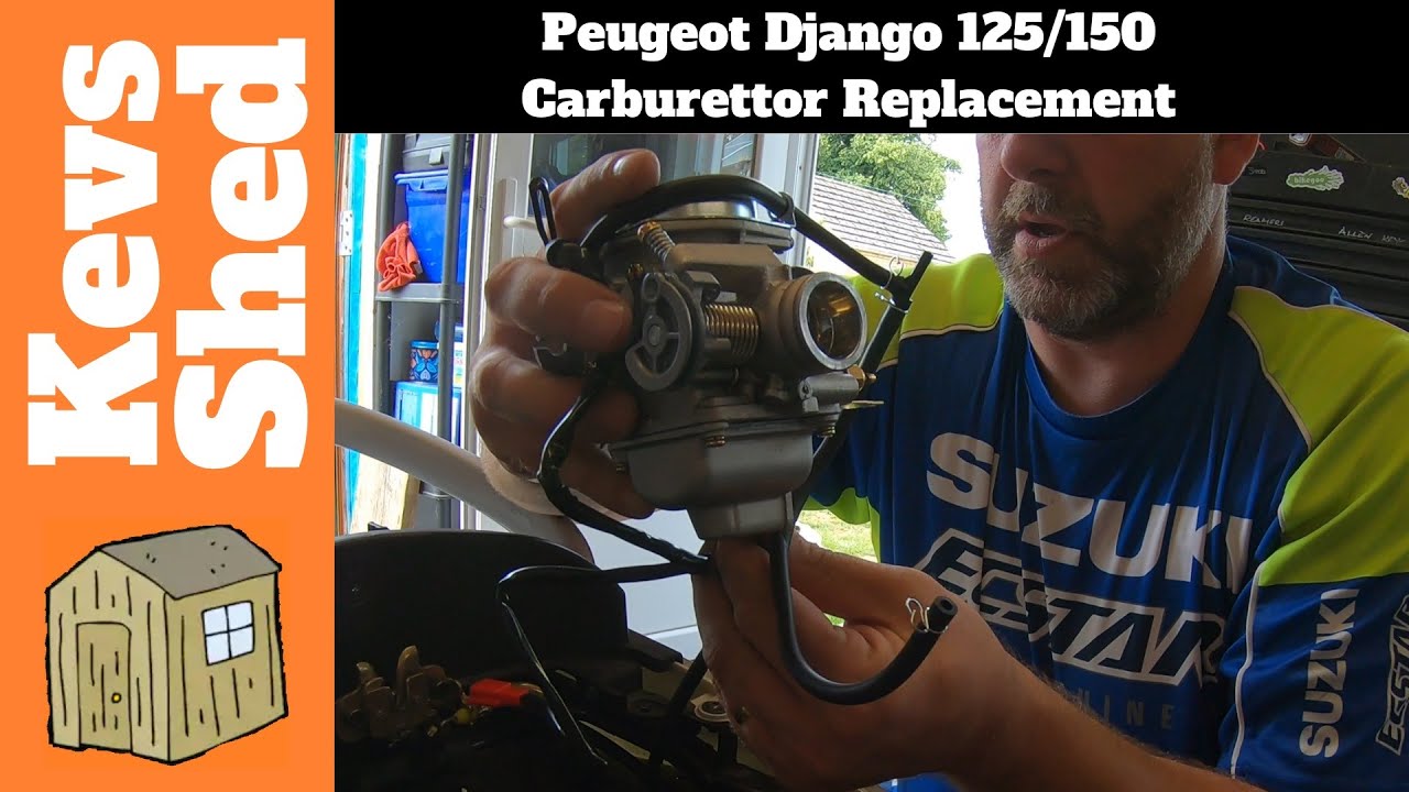 Peugeot Django 125/150 Carburettor Replacement