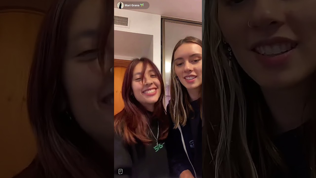 Live Angie y Mari sacándose granos 23/04/2024