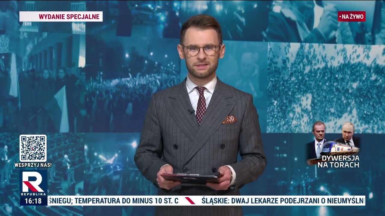 Informacje Telewizja Republika 17.11.2025 godz. 16:00