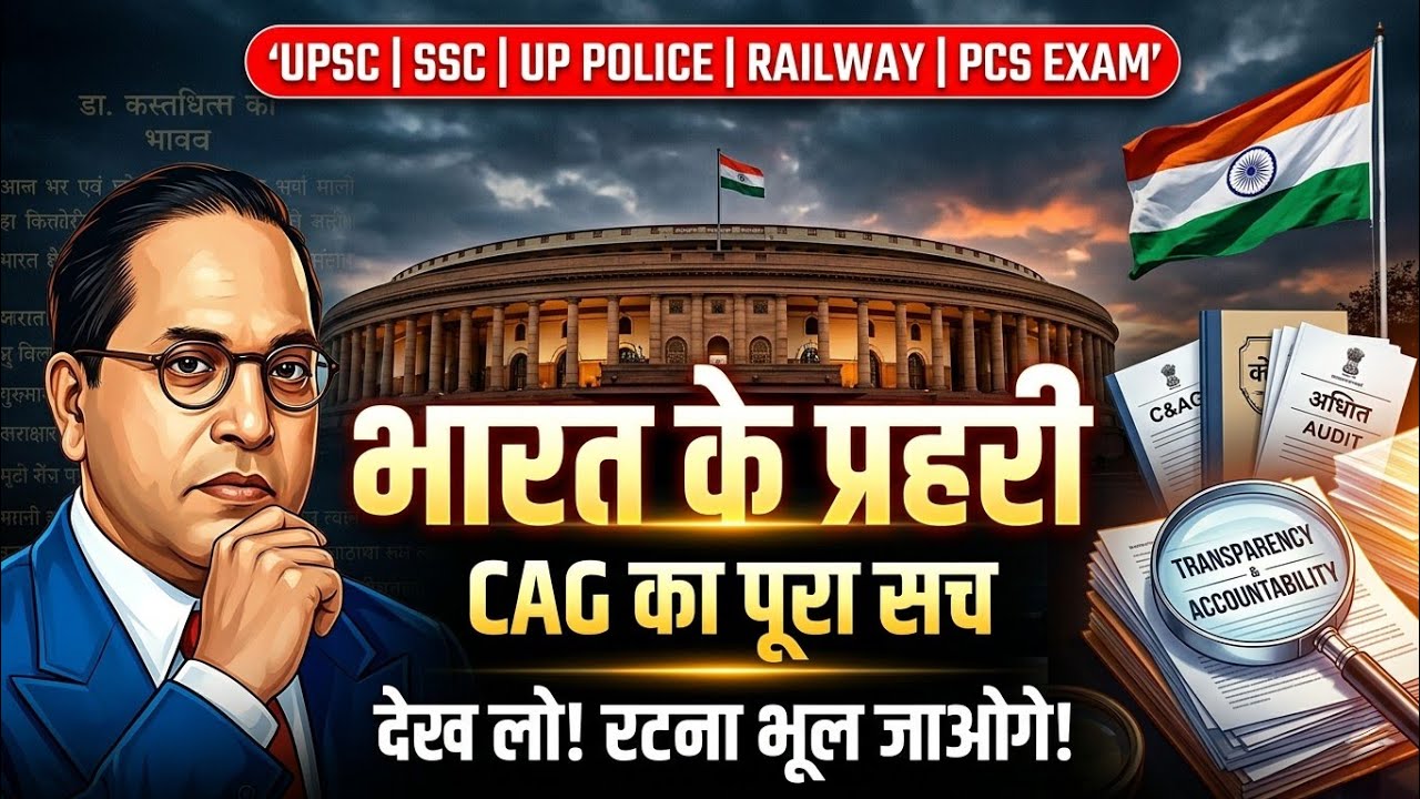 भारत के प्रहरी CAG का पूरा सच | CAG Explained in Hindi | UPSC, SSC, PCS | The Study Point |