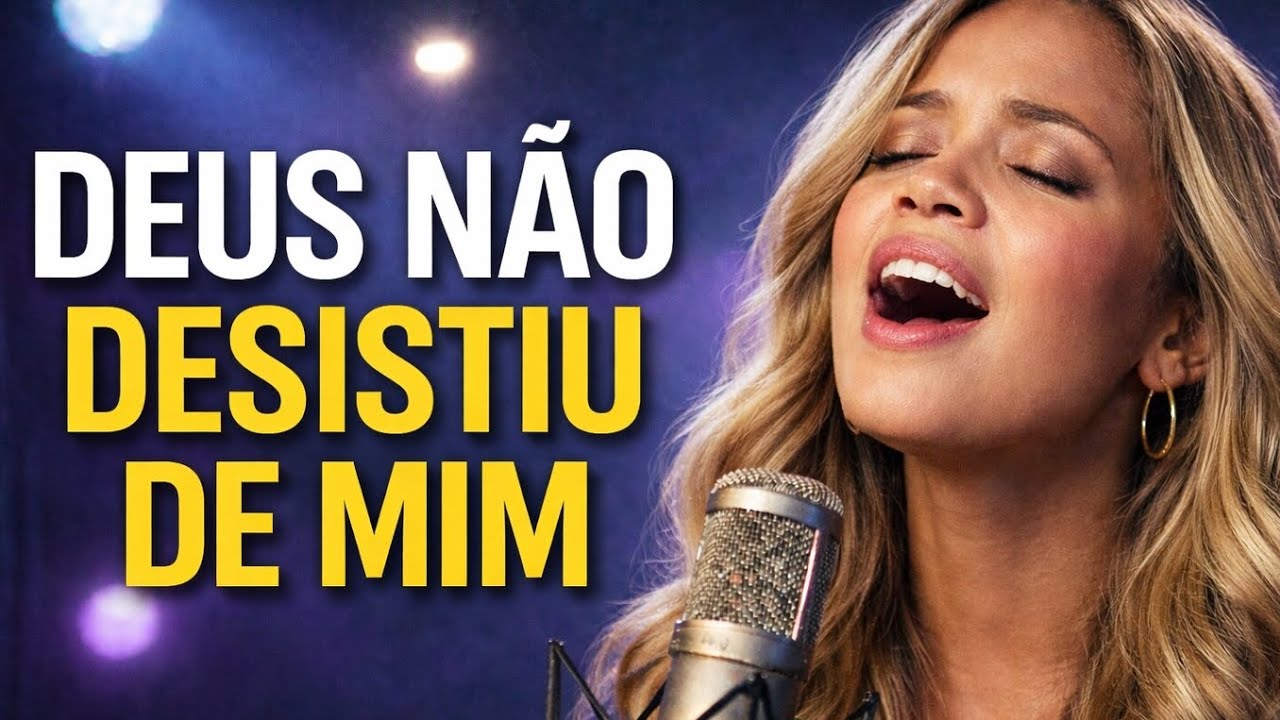 DEUS NÃO DESISTIU DE MIM –Se Você Está Sofrendo, Ouça Esse Louvor e Renovar Sua Fé | música Gospel