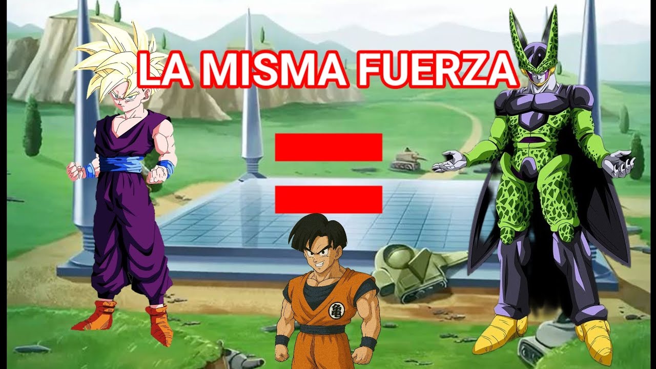 🔥¿Quién es más FUERTE? GOHAN ssj1 full power o CELL PERFECTO🔥