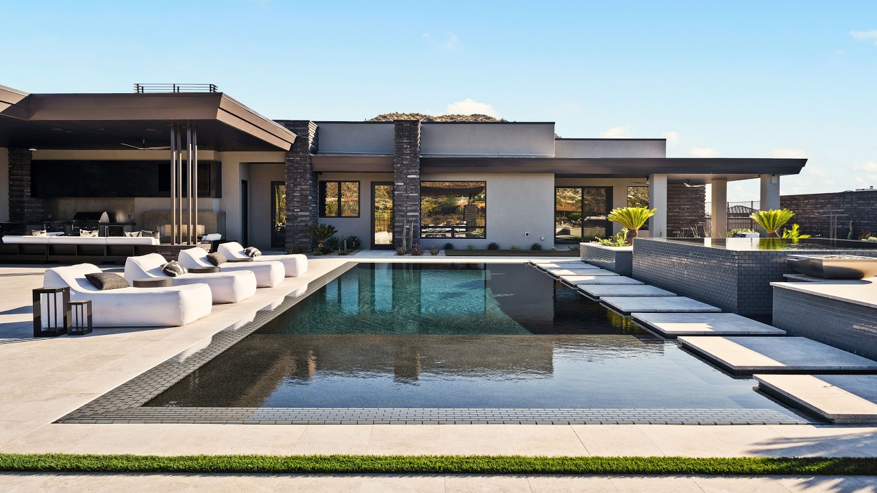 Inside Look at a Nature Inspired Modern Custom Home in Scottsdale, Arizona