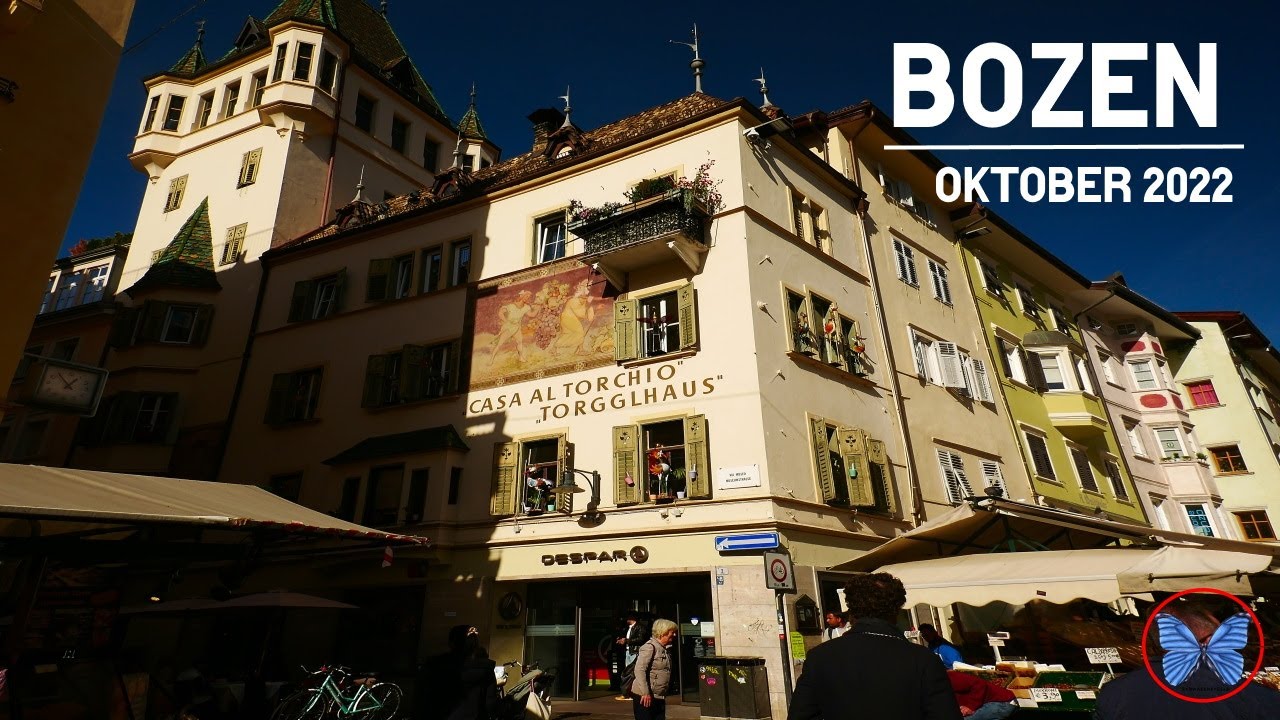 Bozen mit dem Wohnmobil - Campingplatz- Radtour durch Bozen