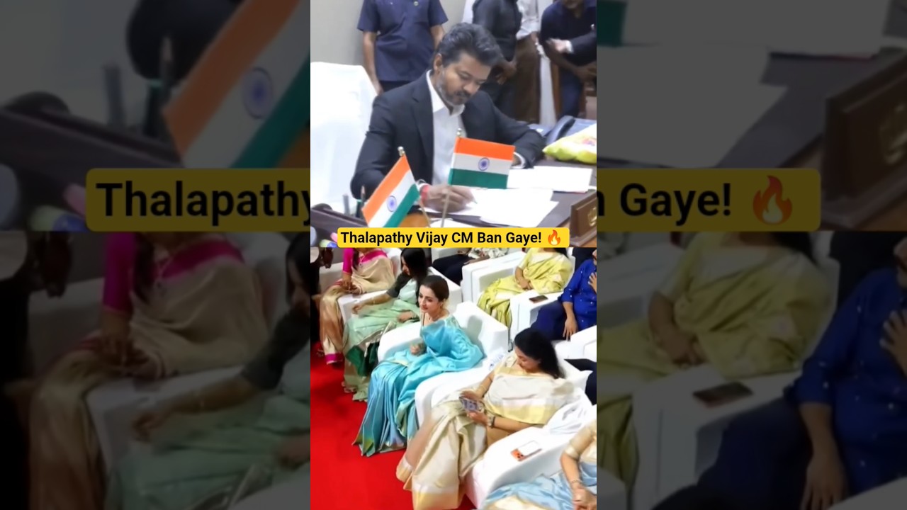 Political King Vijay Thalapathy Chief minister Tamilnadu Anna 👑🔥
