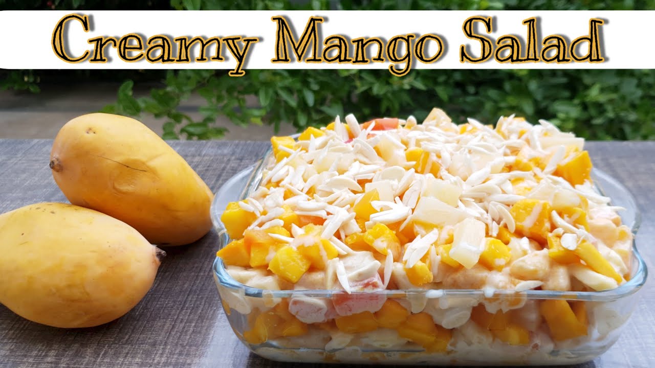 Creamy Mango Salad | Best Fruit Salad | Russian Salad Recipe | Cook with Tuba