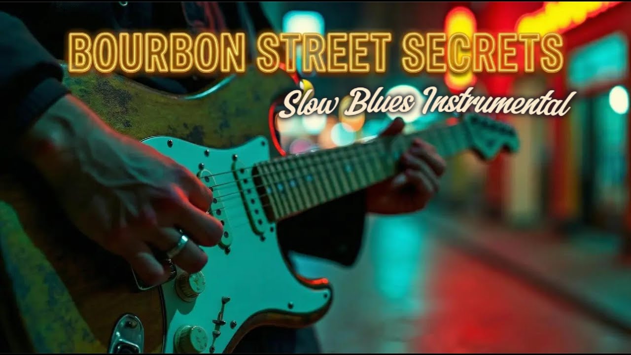 Soulful Blues Instrumental Jam • Bourbon Street Secrets