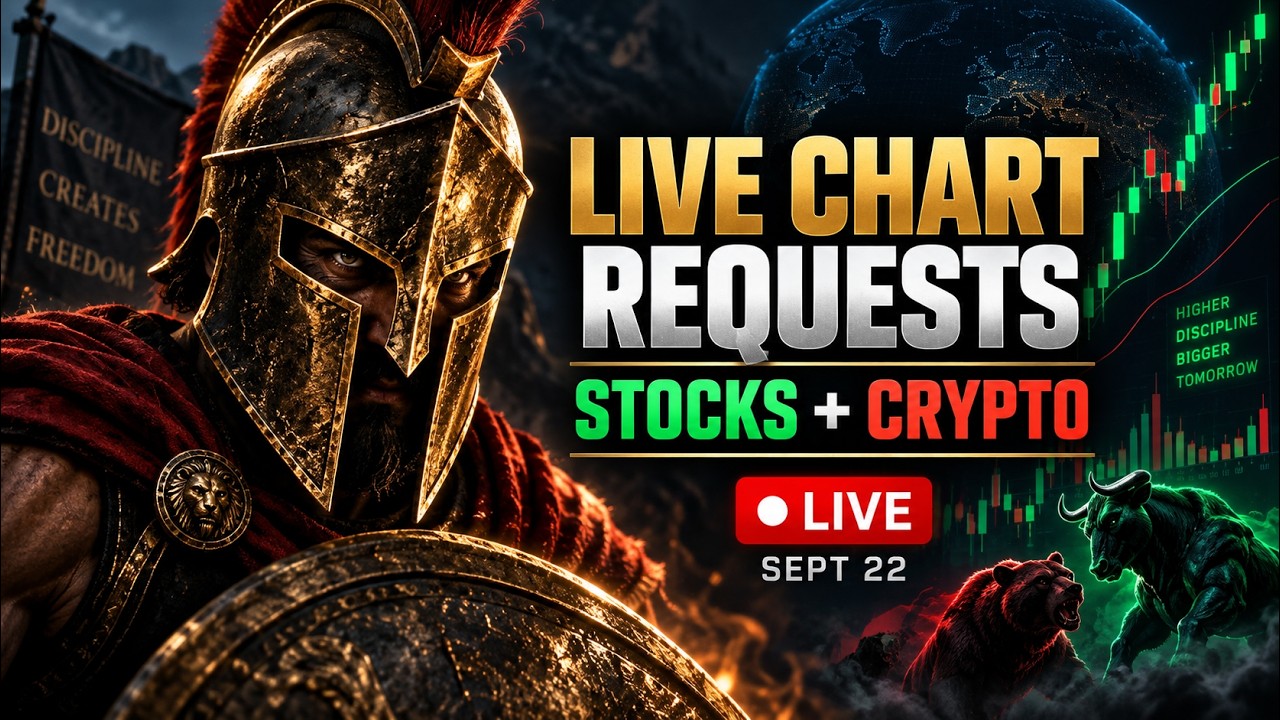 LIVE CHART REQUESTS 🚨 Top Crypto & Stocks to Watch | September 22