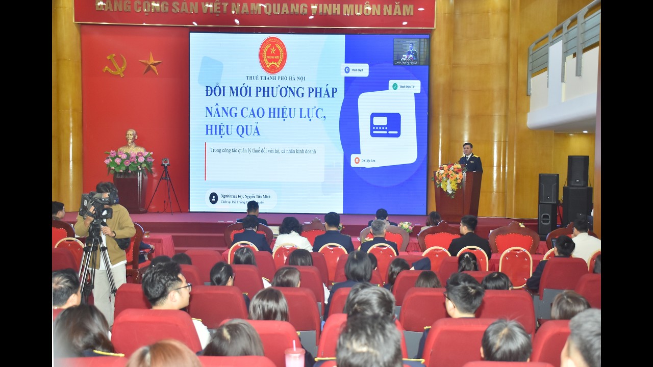 THUẾ THỦ ĐÔ SẴN SÀNG ĐỒNG HÀNH CÙNG HỘ KINH DOANH