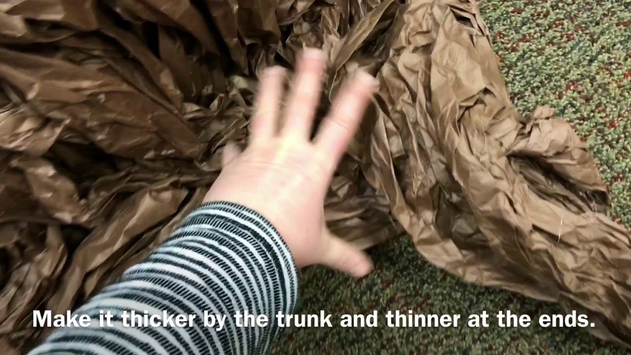 How to Make a Tree Stump for Stage