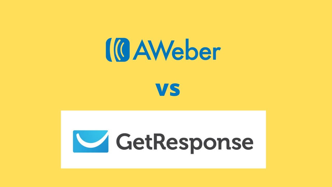 Aweber vs Getresponse | Which one is best?