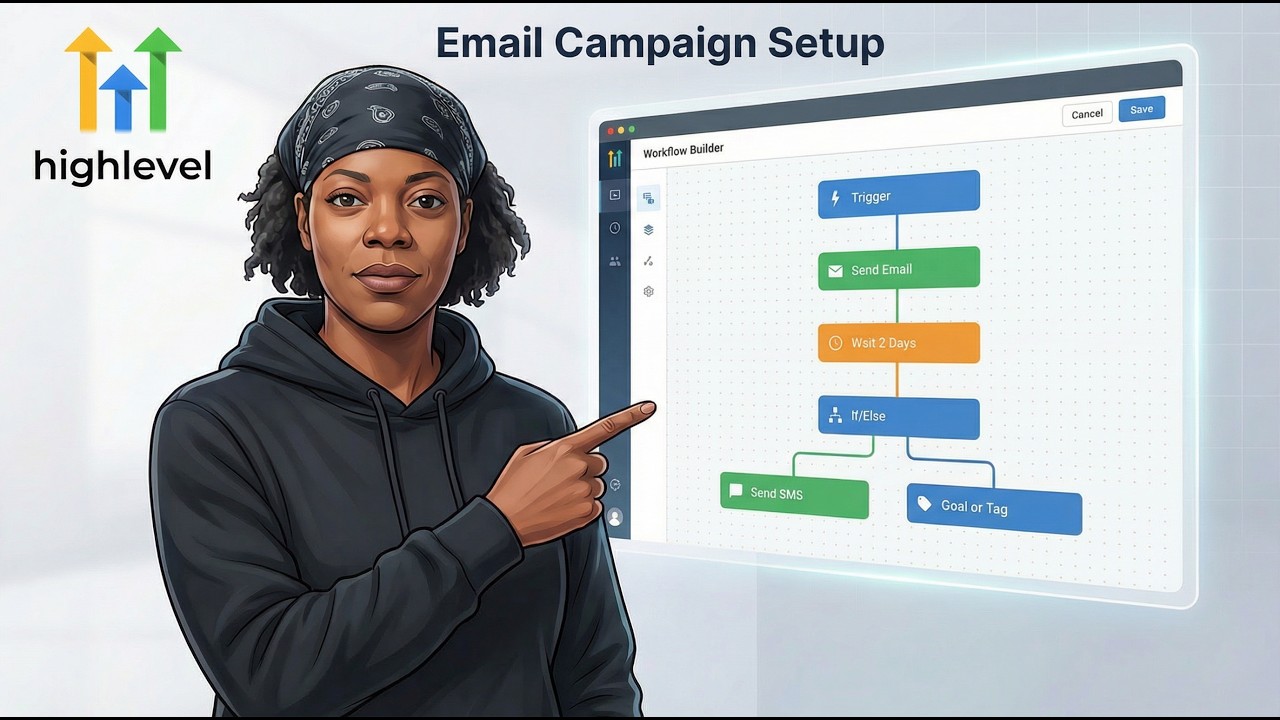 Email Campaign Tutorial Part 3: How to Build High-Converting Emails in GoHighLevel (Step-by-Step)