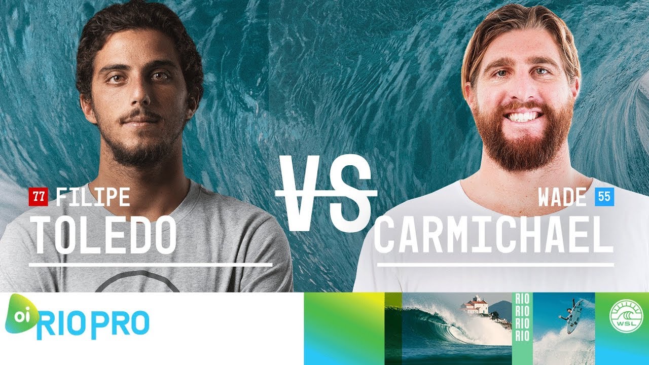 Filipe Toledo vs. Wade Carmichael - FINAL - Oi Rio Pro 2018