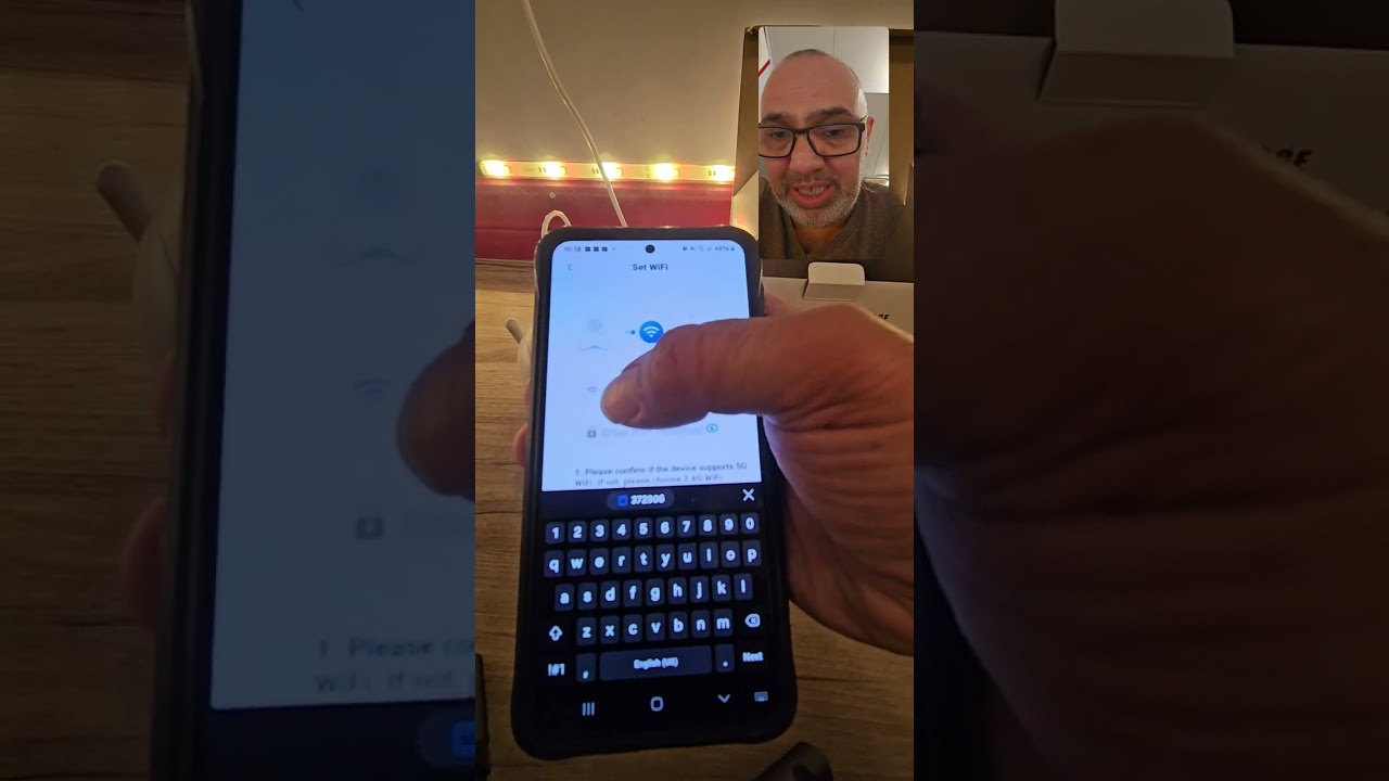Приложение для настройки интеллектуальной камеры V360 PRO и камеры на вашем смартфоне за считанны...