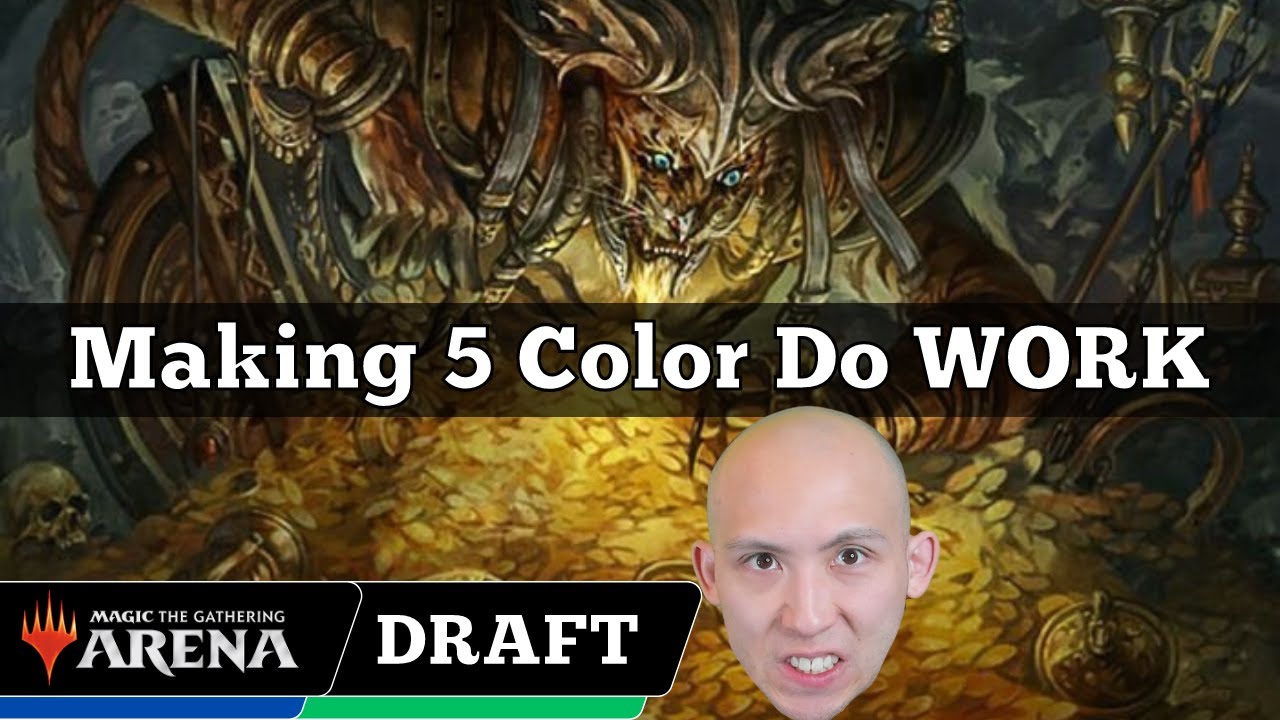 Making 5 Color Do WORK | Outlaws Of Thunder Junction Draft | MTG Arena