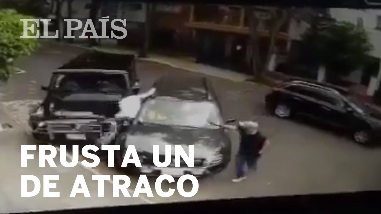 Camioneta interrumpe un asalto en Ciudad de M&eacute;xico
