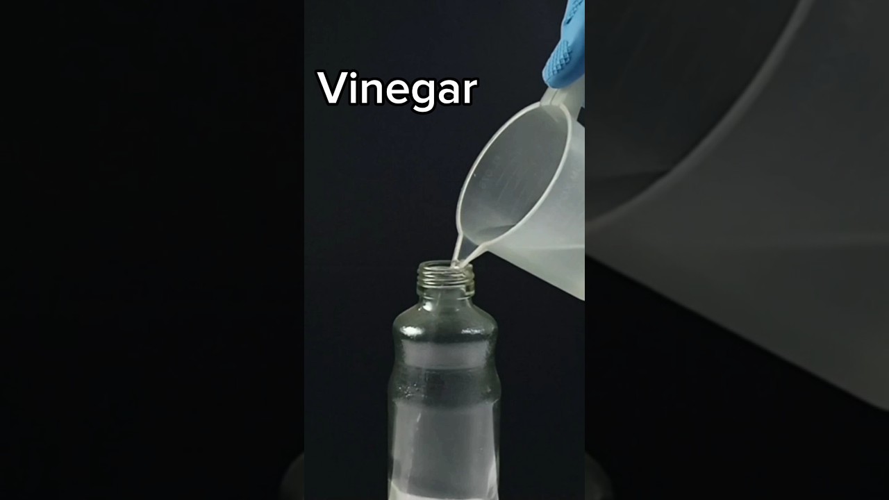 Let's simply produce co2 gas?🤔🧪 #shorts #science #co2