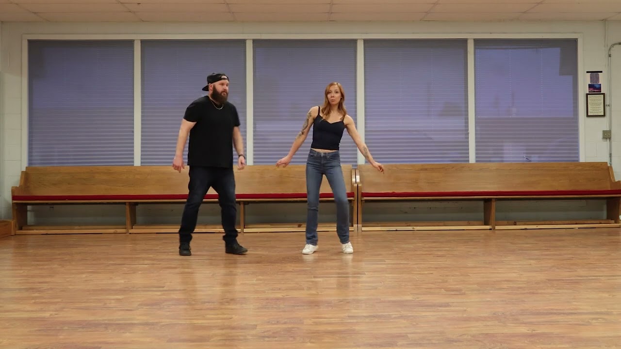 One More Silver Dollar - Line Dance DEMO (BEGINNER)