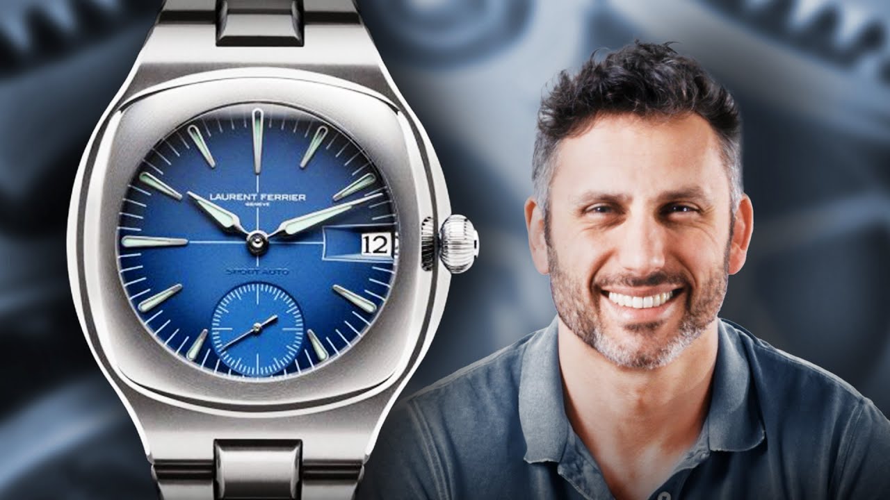 Распаковка Laurent Ferrier Sport Auto Blue