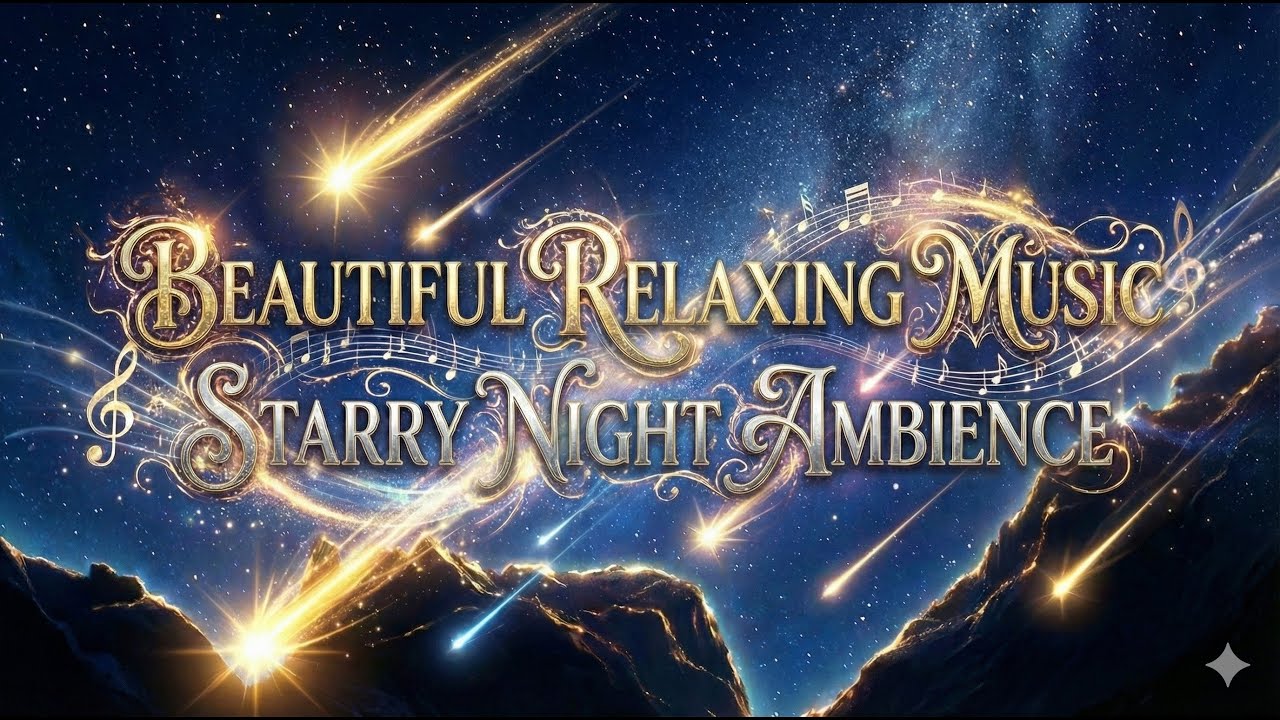 Starry Night Ambience - Escape Reality & Relax