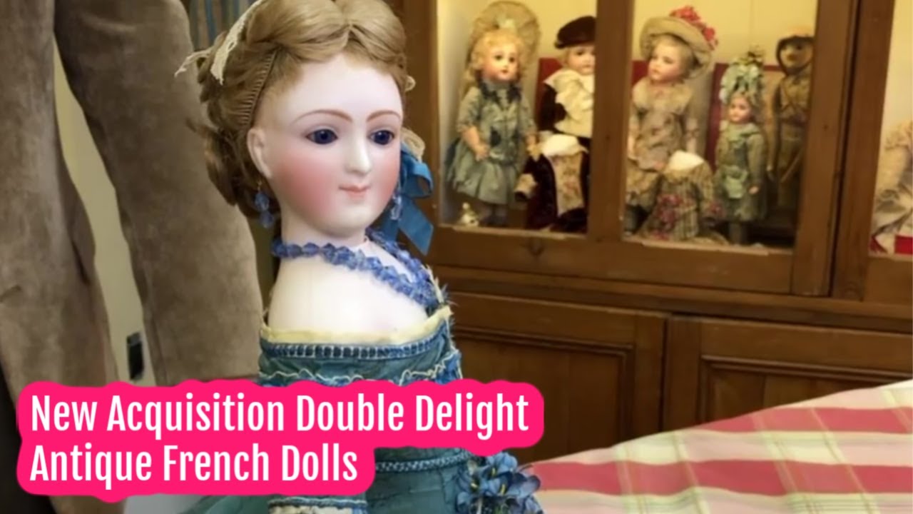 New Acquisition Double Delight | Antique French Dolls | Grovian Doll Museum