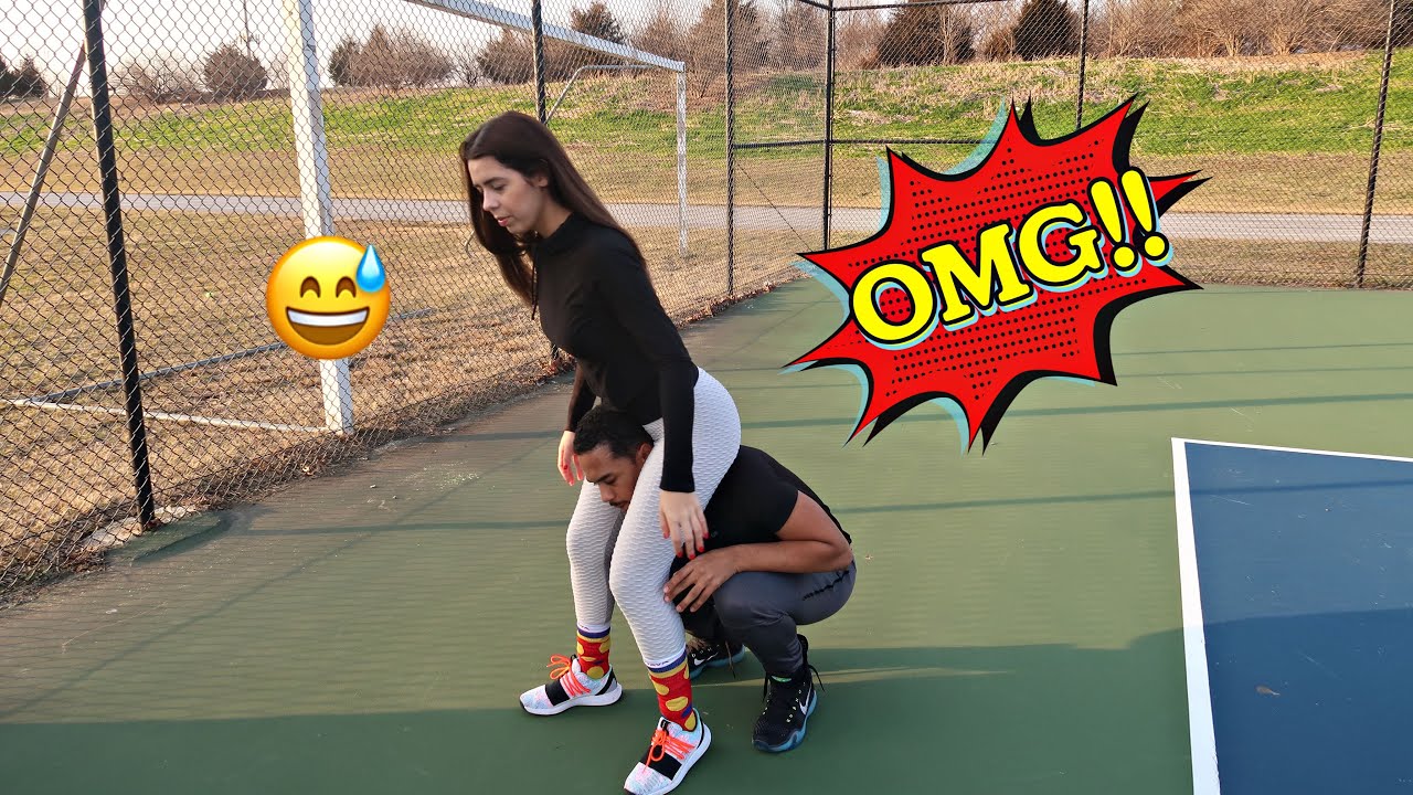 Couples Shoulder Ride Challenge #2