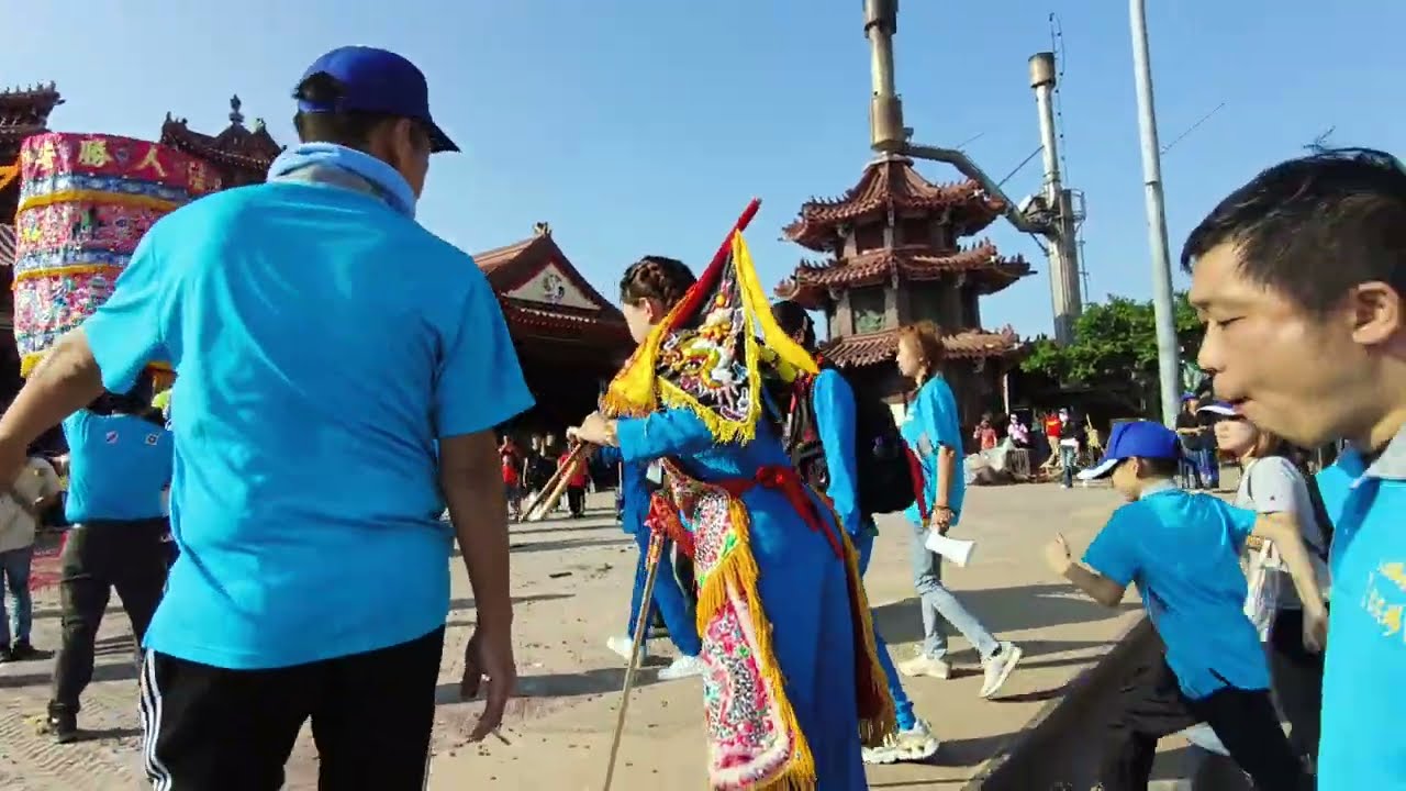 #台中市烏日勝安宮,參禮元帥,太子與粉絲互動加持,新營太子宮1141115