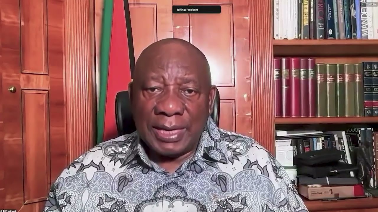 President Ramaphosa virtually chairs the inaugural meeting of the Presidential Climate Commission
