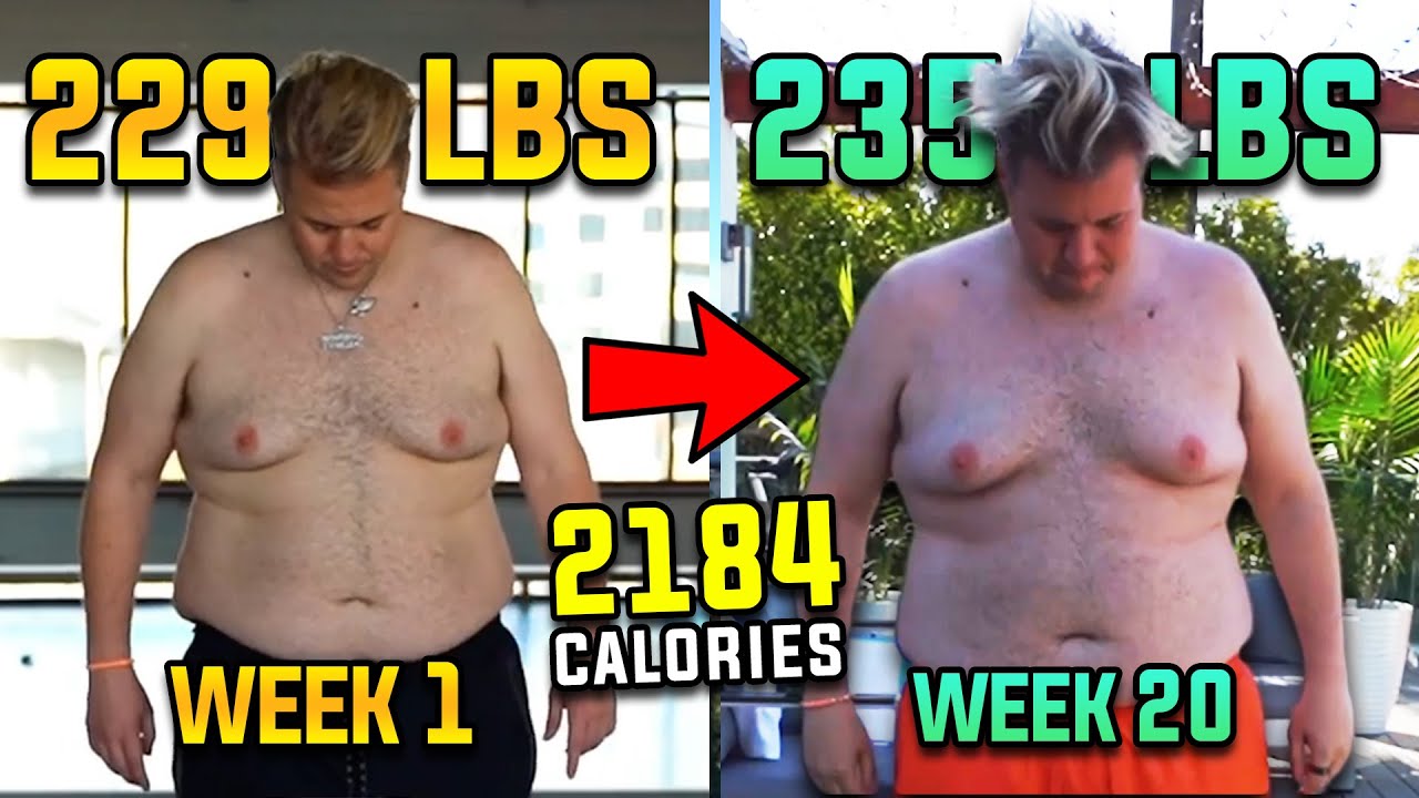 Charlie Has Been Dieting Hard For 20 Weeks But GAINED Weight Because He's Stressed...