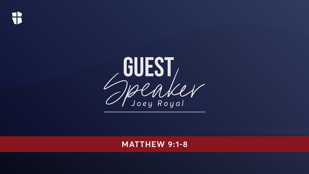 Matthew 9:1-8 "The Authority of Jesus over all forms of Paralysis"   |  SERMON ONLY