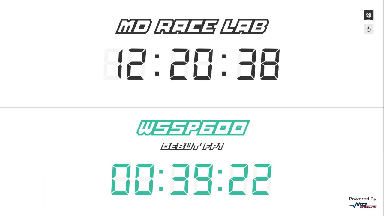 The RaceTimer -  MD RACELAB
