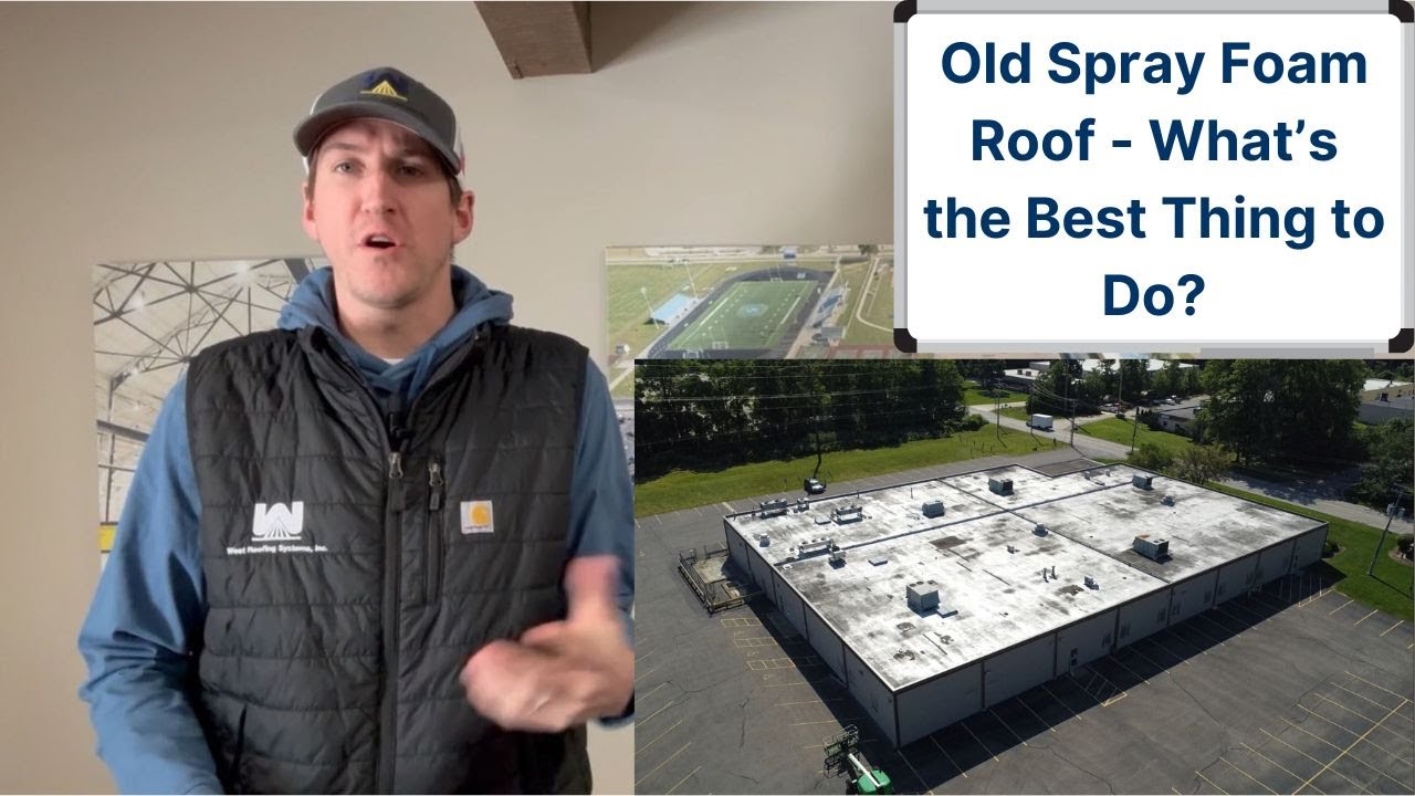 What's the Best Thing to Do With an Old Spray Foam Roof?