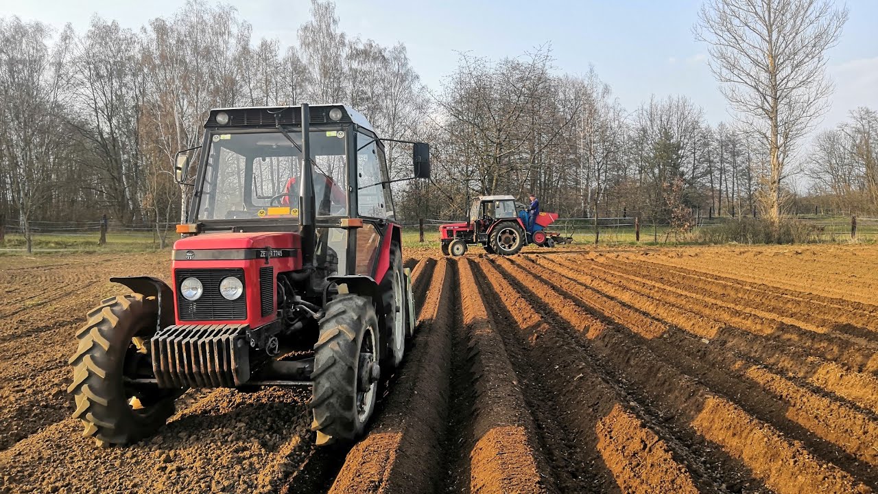 Sázení brambor 2020//Pohled řidiče//ZETOR//
