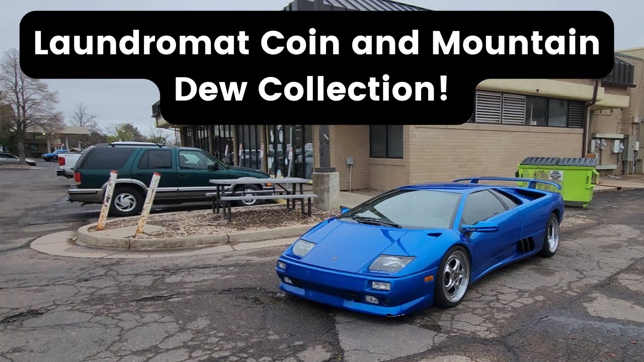 Coin and Mountain Dew Collecting at the Laundromat!