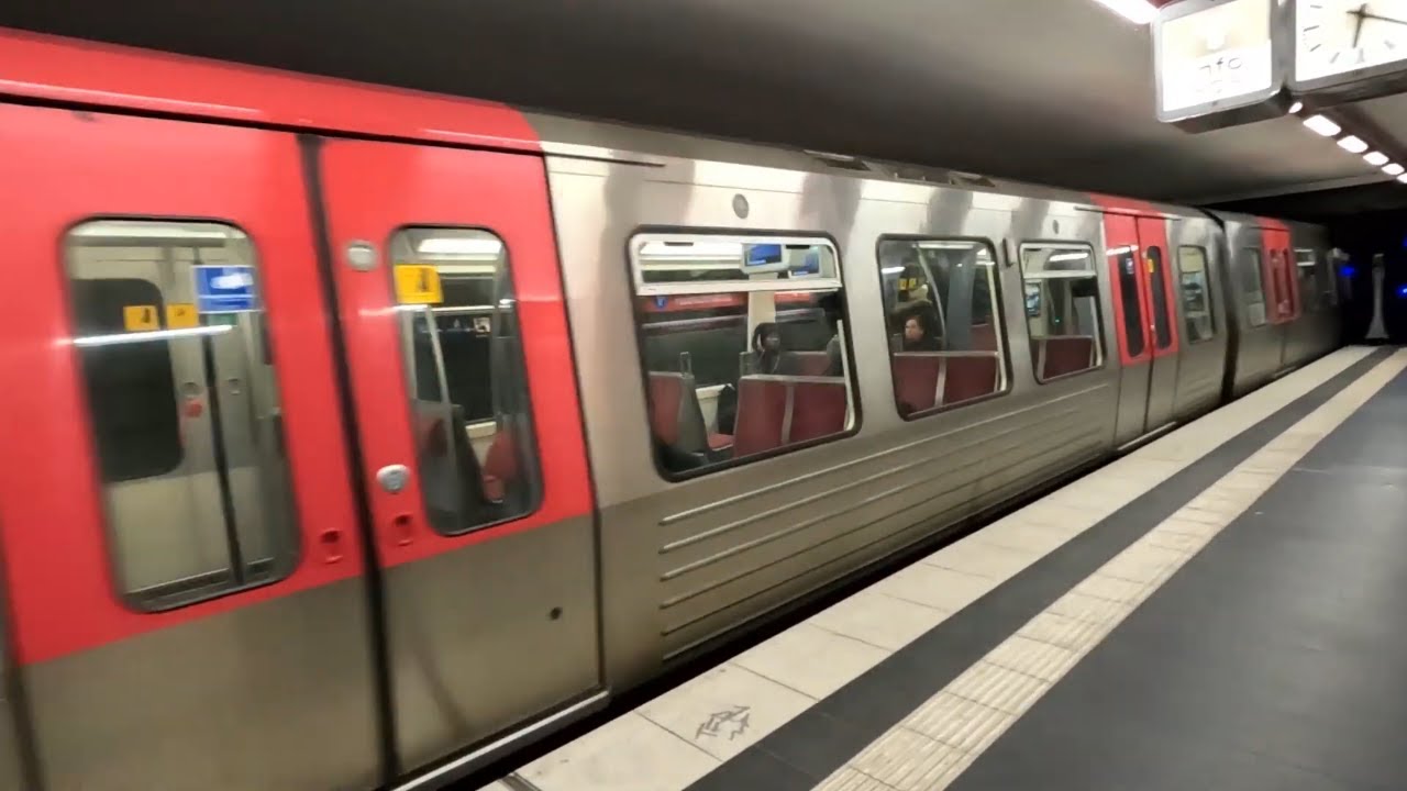 Hamburg U-Bahn U3 Ride - Feldstraße to St. Pauli | Germany | 20/11/24