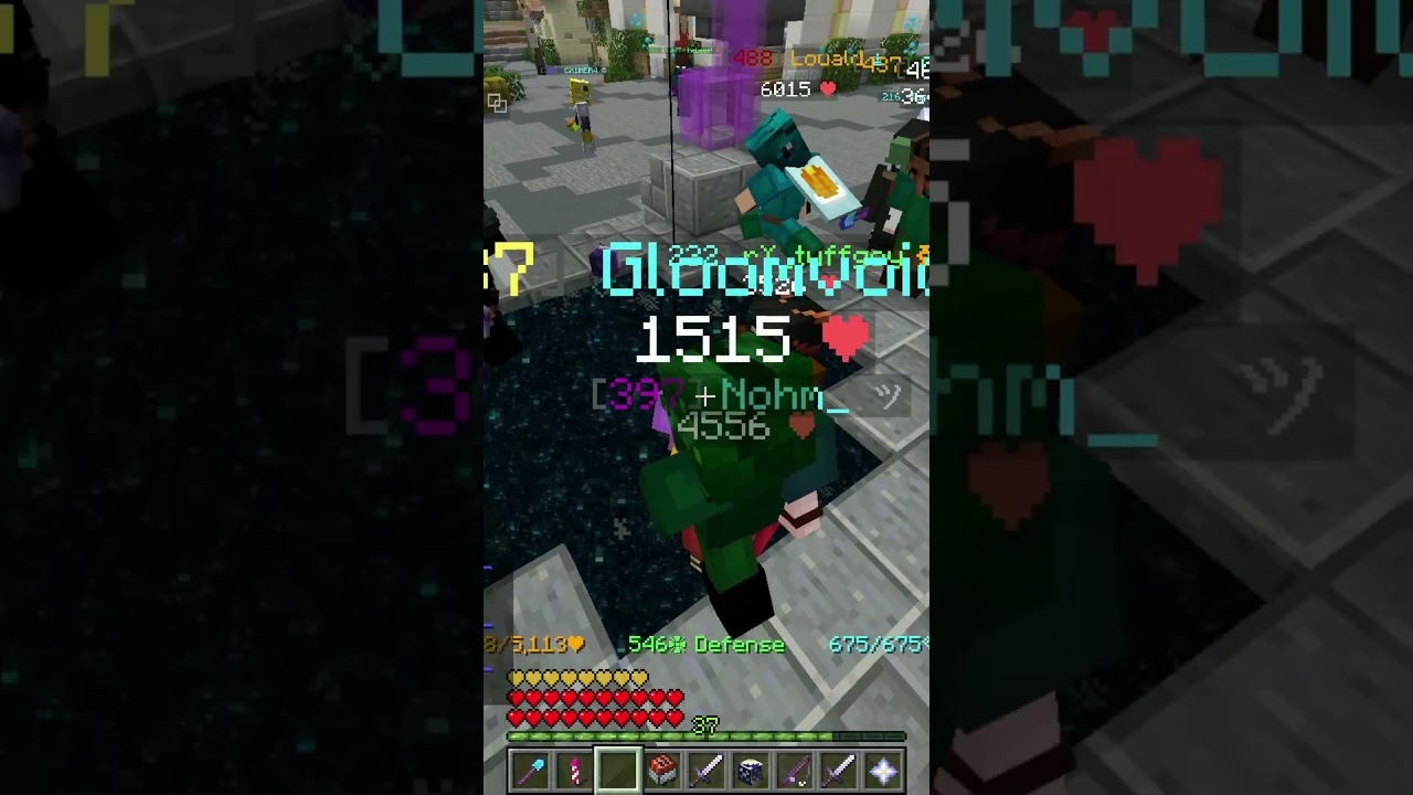 The BUGGED Hub! #hypixel #minecraft #skyblock #ad