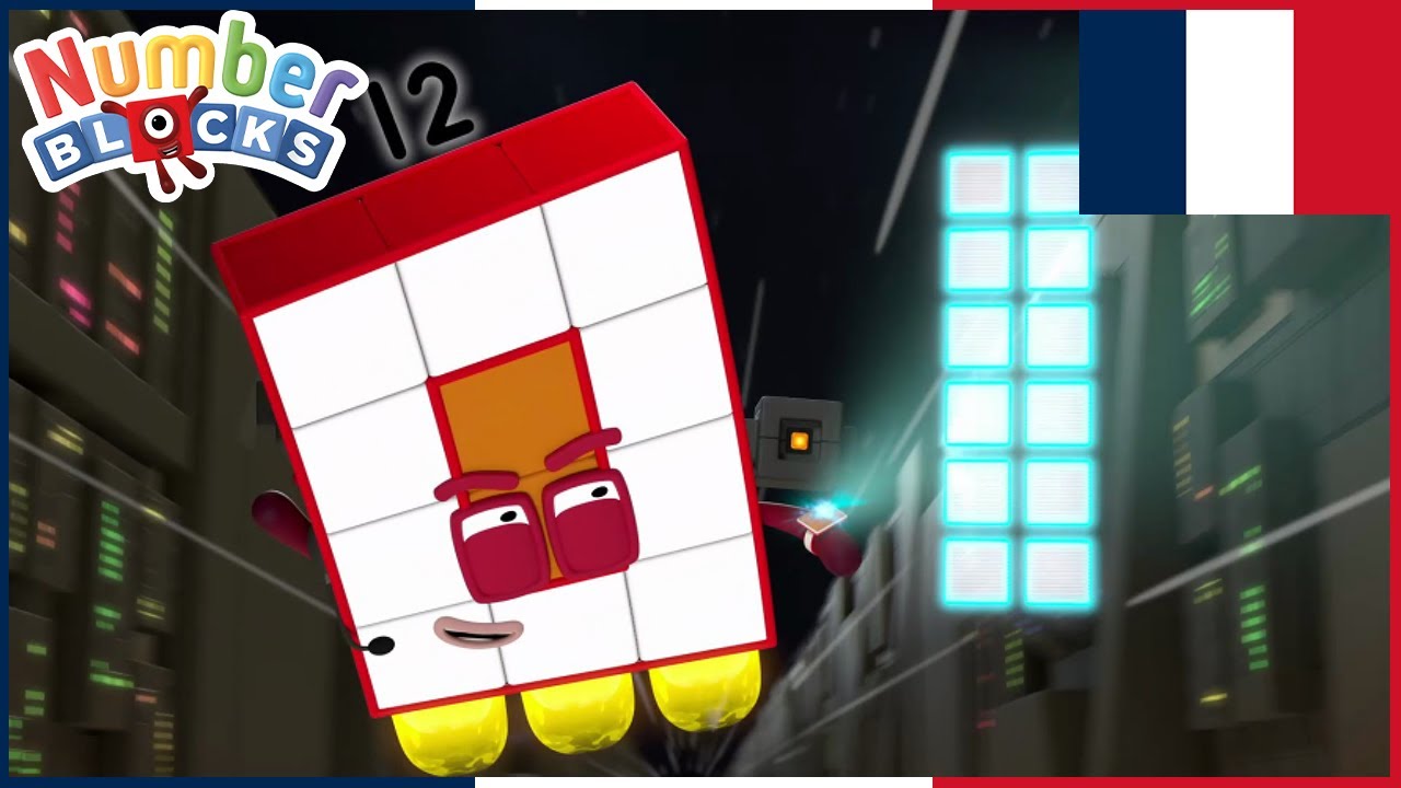 Blocks de L'espace | Apprendre à Compter | Épisodes complets | @NumberblocksFrançais  ​
