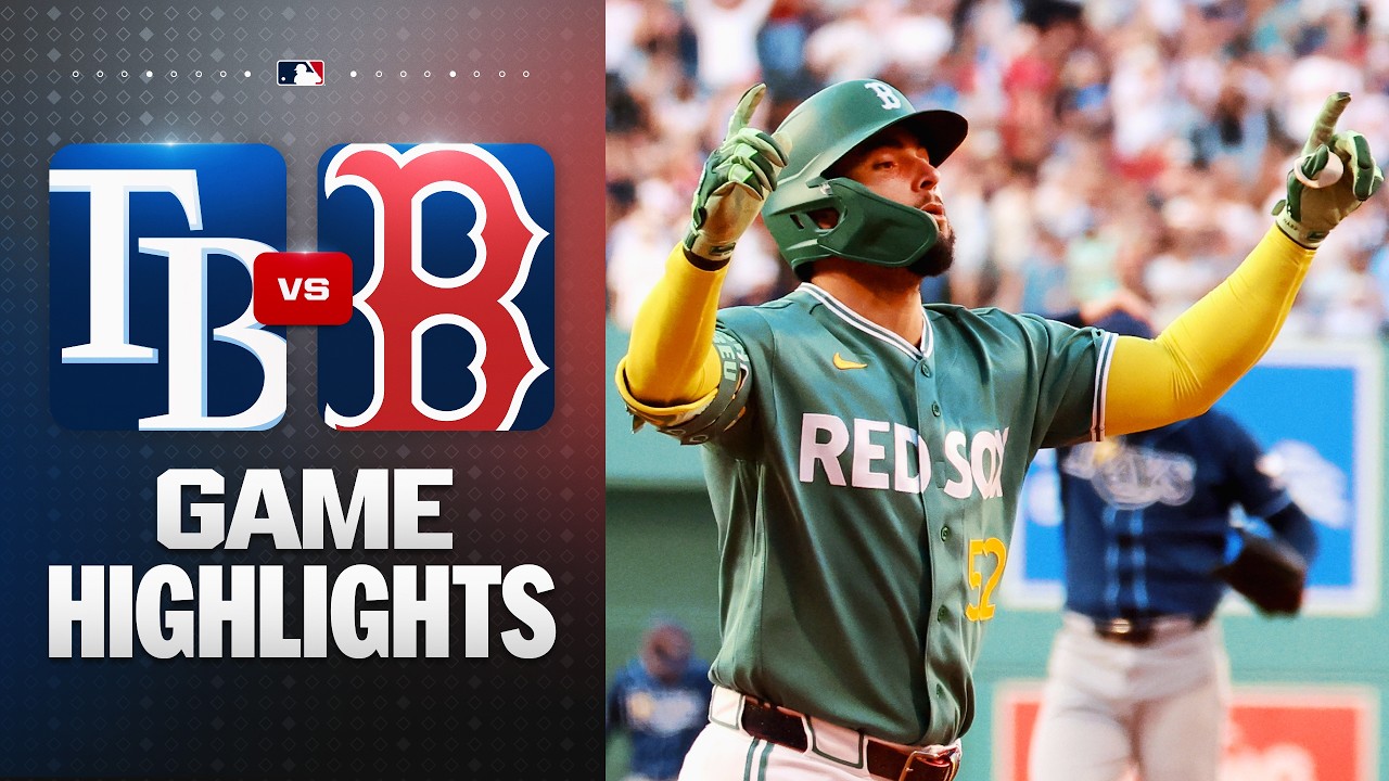 Rays vs. Red Sox Game 2 Highlights (7/17/26) | MLB Highlights