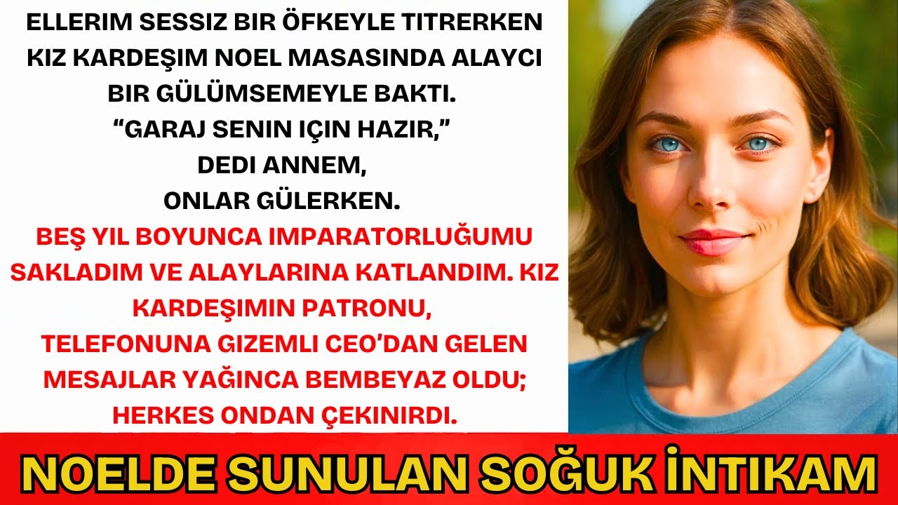 Ailem Beni Noel Arifesinde Buz Gibi Garaja Sürdü—Ta Ki Gizlice Sahip Olduğumu Öğrenene Kadar...