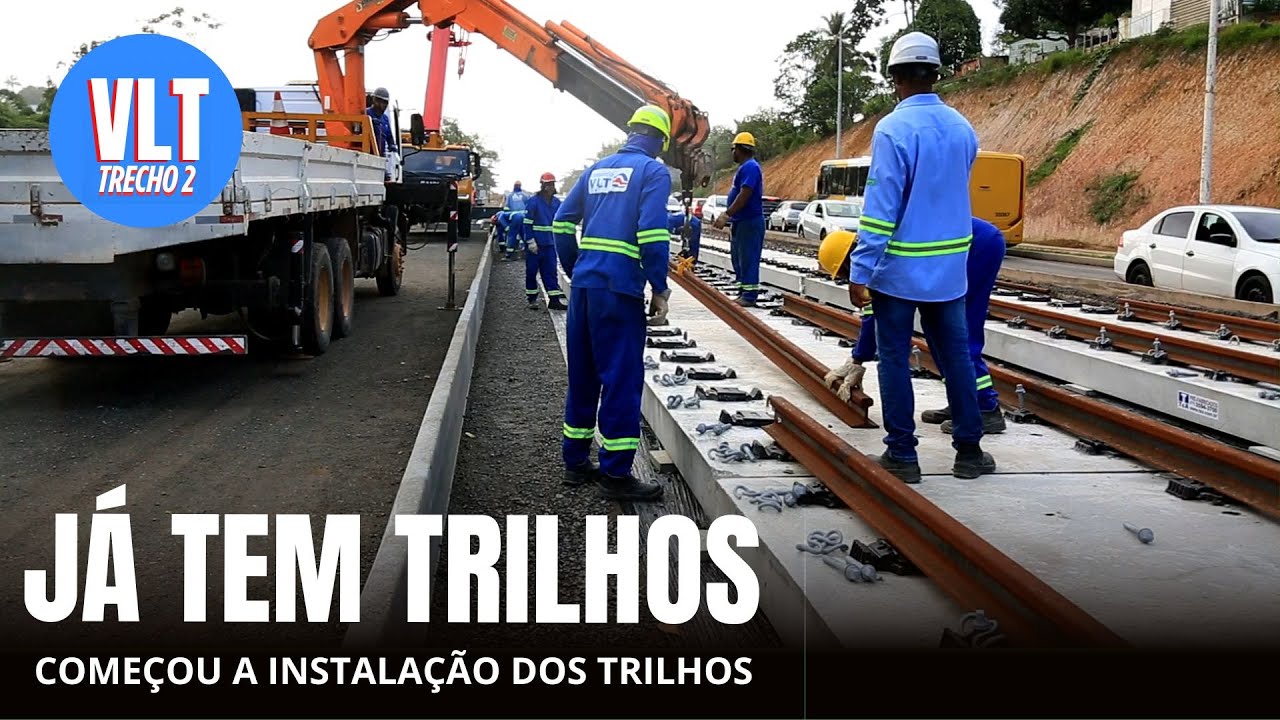 VLT TRECHO 2 - já tem trilhos instalados