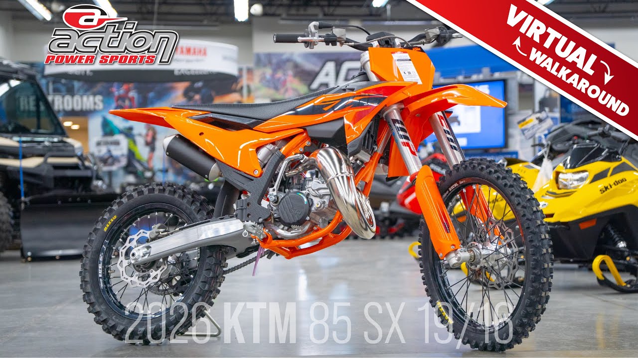 2026 KTM 85 SX 19/16 | Virtual Walkaround