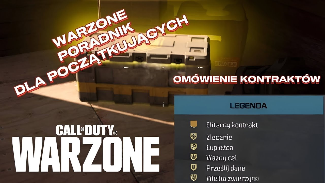 Warzone poradnik dla początkujących (omówienie kontraktów)