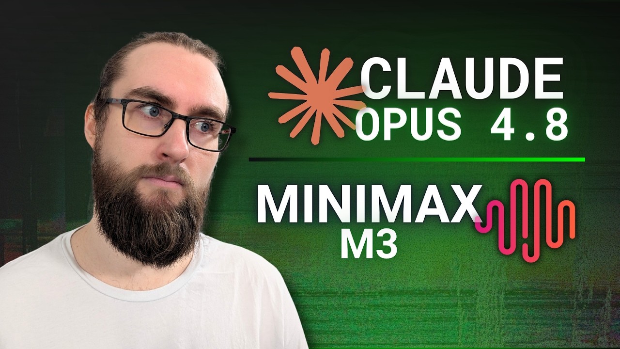 Der PREIS-Unterschied: Opus 4.8 & MiniMax M3 zum Coden