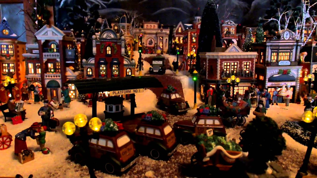 Christmas in the City Display (Dept. 56) Christmas 2012 by Stephen Claus (1st version)🎅🏼