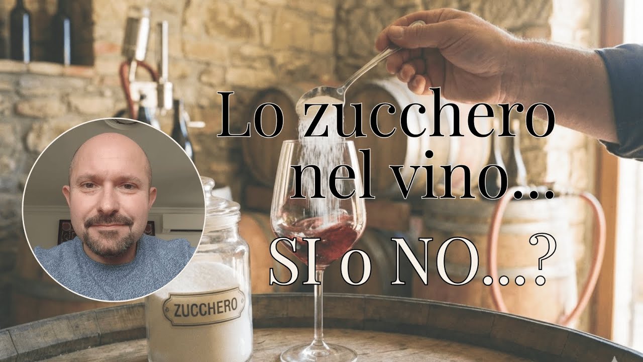 Lo zucchero nel vino...si o no?
