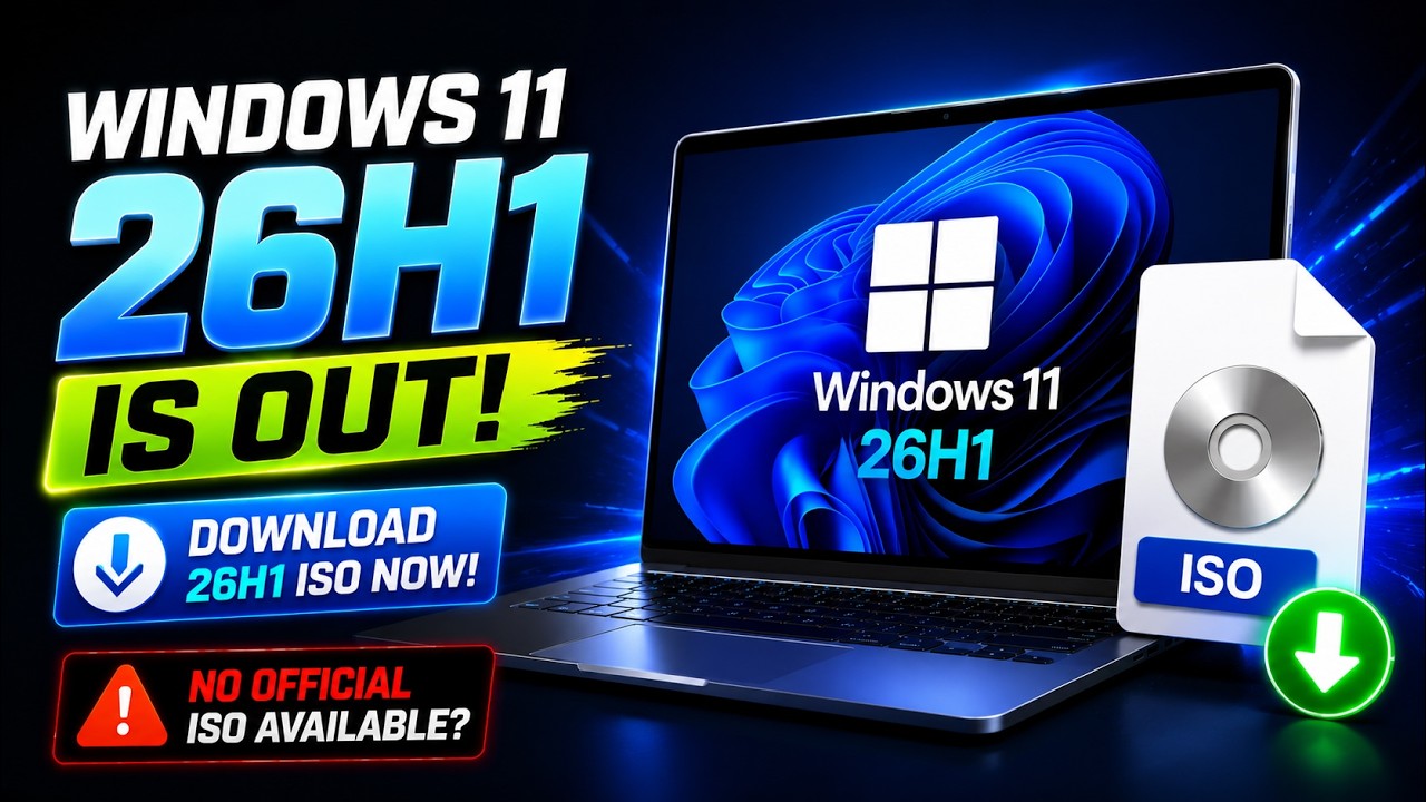 Как скачать ISO-образ Windows 11 26H1 прямо сейчас