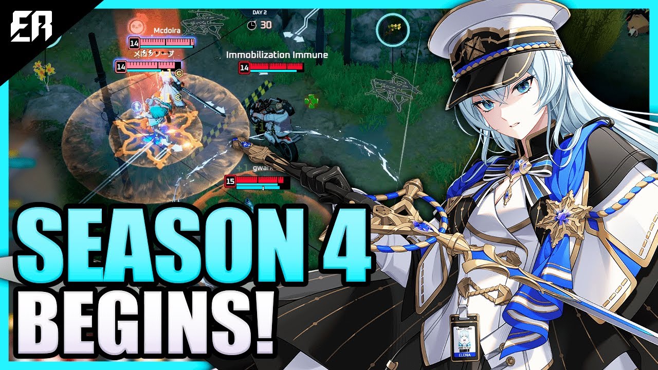 SEASON 4 BEGINS! WITH ELENA | ETERNAL RETURN PRO GAMEPLAY